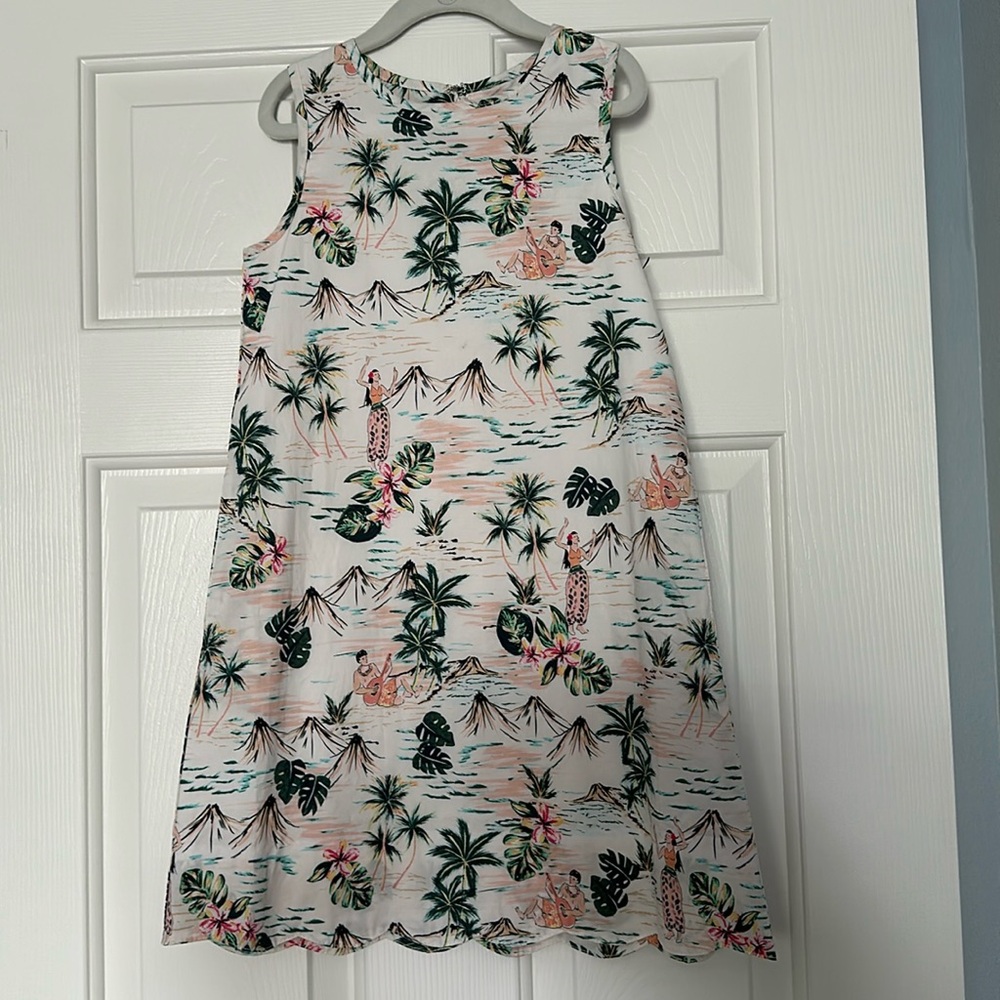 Girls summer Hawaiian Dress, size 7, NWT